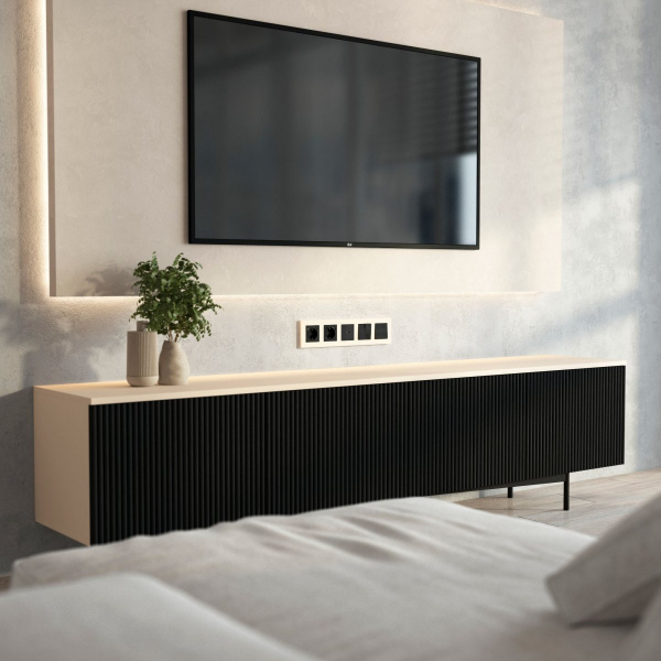 фото Рамка из поликарбоната на 5 постов Slab айвори софт W0052962