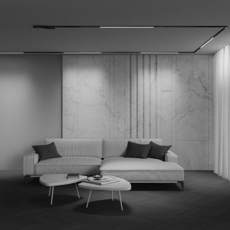 фото Трековый светильник Maytoni Technical Basis TR240-4-18WTW-DSZ-B, черный