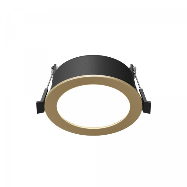 Встраиваемый светильник Maytoni Technical Orb DL130-GX53-MG, матовое золото