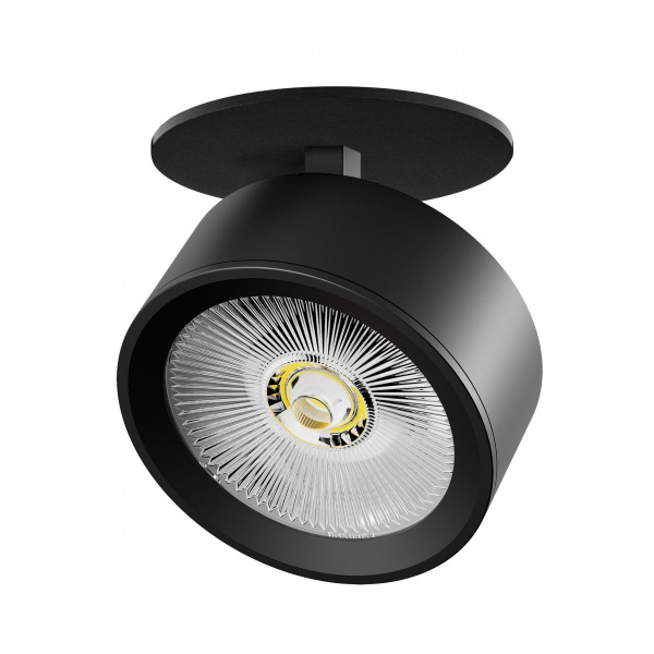 Светильник встраиваемый LED 30W со встроенной чашей Alta Pro, черный Lightstar A5647RS