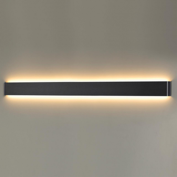 фото Черный/металл Настенный светильник IP20 LED 40W 3245Лм 3000K FRAMANT HIGHTECH, арт. 4294/40WL