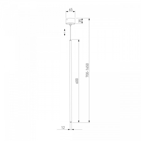фото Подвесной светодиодный светильник Flinn 3W 4000К черный 50262 LED