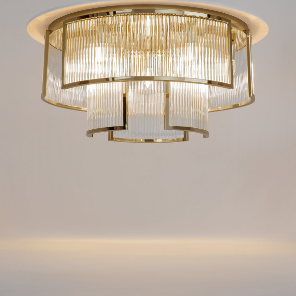 фото Потолочный светильник Maytoni Frame MOD174CL-09G, золото