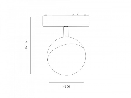 фото Светильник трековый SWG SLIM, 48В 10W белый 2700-6000К, SL-SLIM-SFWH-10-CCT