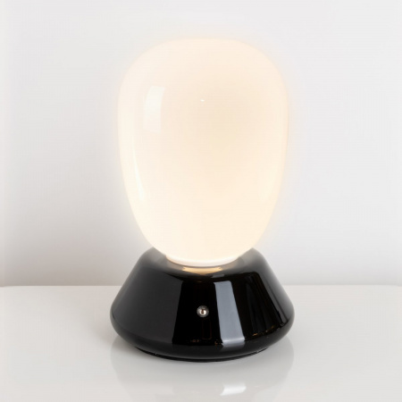 фото Настольная лампа диммируемая 10W 3000K матовый/черный Uovo III Lightstar 807917