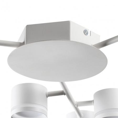 фото Белый металл Люстра потолочная LED GX53 9*12W 220V GARETA COMFI, арт. 8235/9C