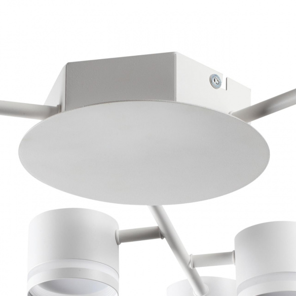 фото Белый металл Люстра потолочная LED GX53 9*12W 220V GARETA COMFI, арт. 8235/9C