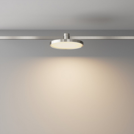 фото Трековый светильник Maytoni Technical Plato TR153-1-10W3K-PT, платина