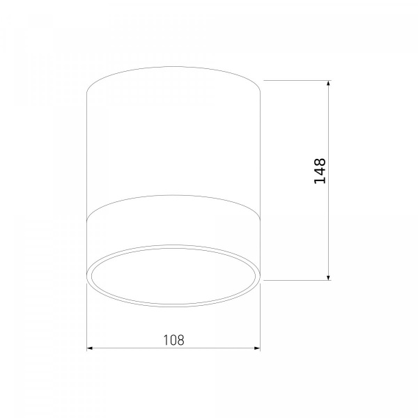 фото Уличный потолочный светильник Light LED 2107 IP54 35140/H серый