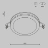 фото Встраиваемый светильник Maytoni Technical Phanton DL303-L7B, черный