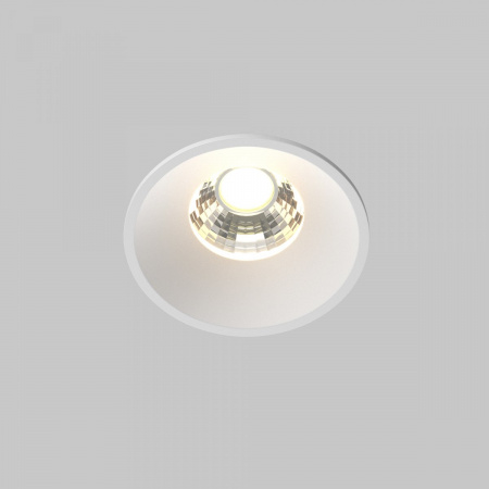 фото Встраиваемый светильник Maytoni Technical Round DL058-7W3K-W, белый