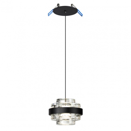 фото Чёрный/металл/акрил Подвес LED 6W 4000K 432лм KLOT L-VISION, арт. 5031/6L