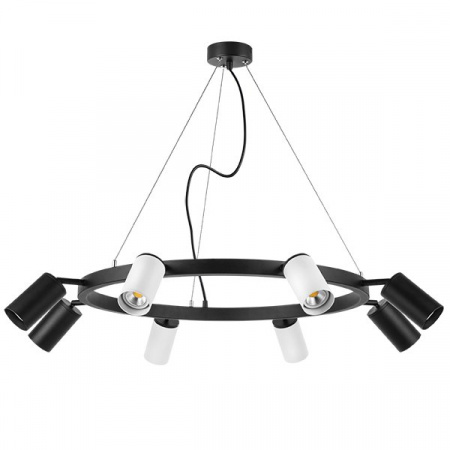 фото Люстра подвесная Rullo, черный Lightstar LR018364374