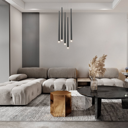 фото Подвесной светильник Maytoni Cascade MOD132PL-L30BK, черный