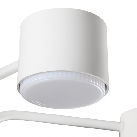 фото Белый, металл/дерево/пластик Светильник потолочный LED GX53 6*9W 220V RONDO COMFI, арт. 8231/6C