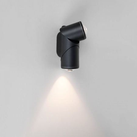 фото Уличный настенный поворотный светильник GIRA D LED IP54 35127/D черный