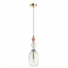 Золото/разноцветн./керамика/стекло Подвес E14 1*40W BIZET CLASSIC, арт. 4855/1B