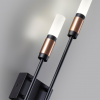 фото Матовый черный/ант.бронза/белый/металл/стекло Бра LED 10W 4000K 540лм CANDEL L-VISION, арт. 5009/10WL