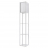 Белый, дерево/текстиль Торшер Е27 1*60W 220V PRACTIC COMFI, арт. 8089/1F