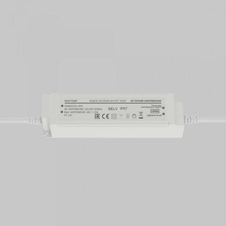 фото Источник напряжения PSL026 48В 60Вт IP67 Maytoni 832007, белый