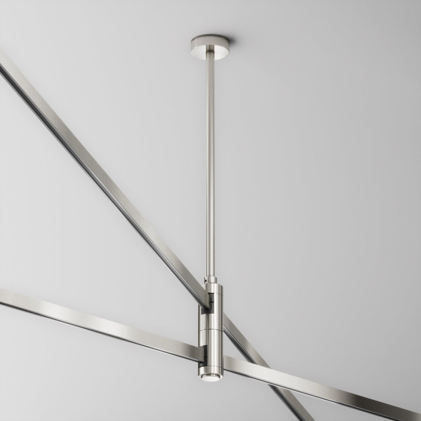 фото Крепление потолочное Среднее / Medium двойное 300мм Flarity платина Maytoni Technical TRA158C-D1-PT