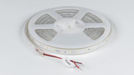 фото Лента светодиодная SWG LUX 4,8 Вт/м SMD3528 Закрытая (IP65) Цвет Холодный 24 В, катушка 5 м