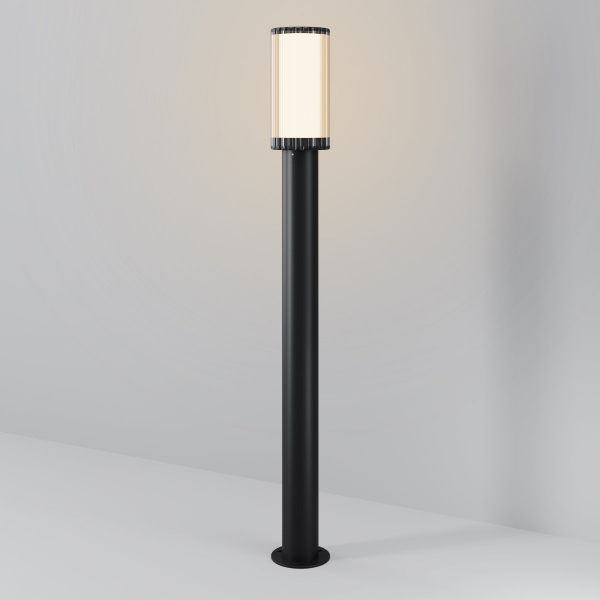 фото Ландшафтный светильник Maytoni Outdoor Rib O502FL-01B1, черный