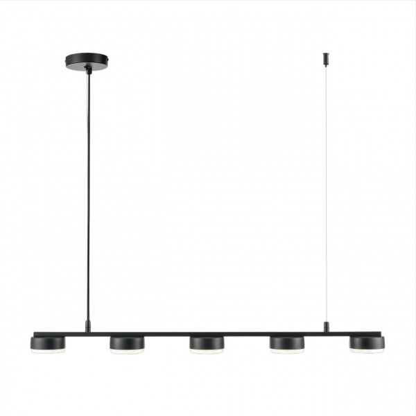 фото Черный, металл Подвесной светильник LED GX53 5*7W 220V TORINA COMFI, арт. 8117/5