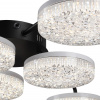 фото Черный, металл/акрил Люстра потолочная с ПДУ LED 85W 3000-6000К 220V DIDANA LEDIO, арт. 8236/6CL