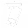 фото Mini Magnetic Трековый светильник 3W 3000K черный 85200/01