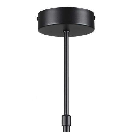 фото Черный, металл/акрил Люстра потолочная GX53 LED 6*10W + LED-проектор 3*5W 2700К 220V VIRSAVA COMFI, арт. 8234/6C