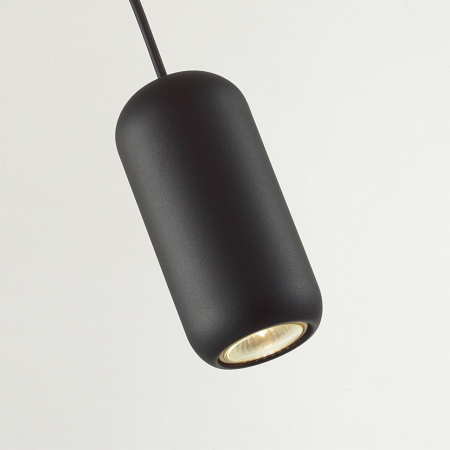 фото Черный/металл Подвес GU10 LED 4W COCOON PENDANT, арт. 5060/1B