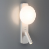 фото Металл/акрил белый Настенный светильник IP20 LED 1*5W + 1*3W 2700K ALBERGO HIGHTECH, арт. 7049/5WL