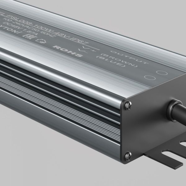 фото Источник напряжения 48В 100Вт IP67 PSL008 Maytoni Technical PSL008-100W-48V-IP67, серебро