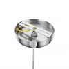 фото Хром/прозрачный, металл/стекло Подвес E27 1*60W 220V TIDE MODERNI, арт. 8288/1A