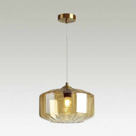 фото Янтарный/бронзовый Подвес E27 60W BINGA PENDANT, арт. 4747/1