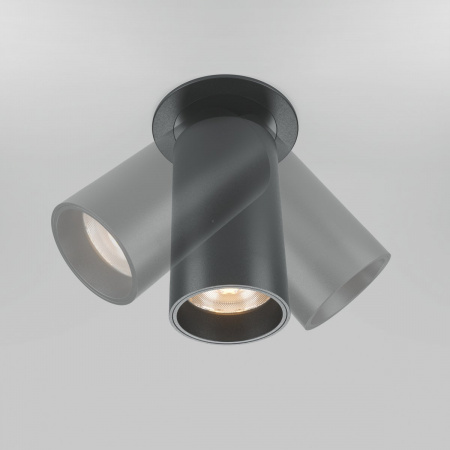 фото Встраиваемый светильник Maytoni Technical FOCUS LED DL125-L12-3K-B, черный
