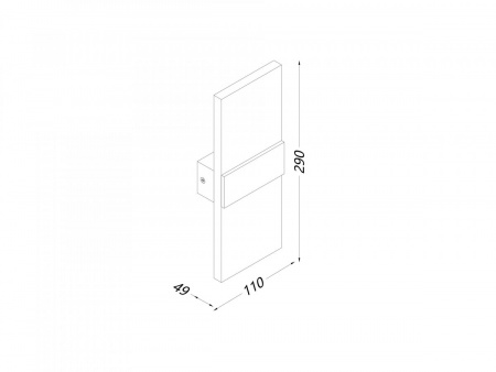 фото Бра декоративное SWG KASPER Белый 6Вт 3000К IP20, GW-3250-6-WH-WW