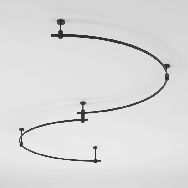 фото Esthetic Magnetic Шинопровод Round черный Ø1500 85217/00