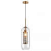 фото Античн.бронза/металл/прозрачный/стекло Подвес E27 1*40W CLOCKY PENDANT, арт. 4940/1