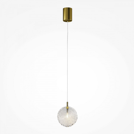 фото Подвесной светильник Maytoni Frozen MOD254PL-01BS, латунь