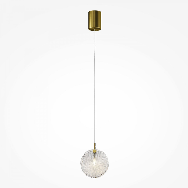 фото Подвесной светильник Maytoni Frozen MOD254PL-01BS, латунь
