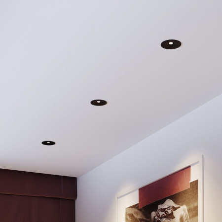 фото Светильник встраиваемый светодиодный Binnie 12W 3000K черный 15275/LED