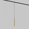 фото Трековый подвесной светильник Maytoni Technical Skim TR191-1-3W3K-M-BBS, черный
