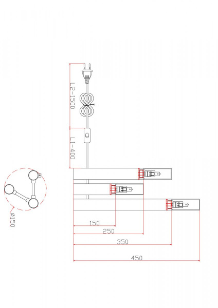 Настольный светильник Freya FR5109TL-03G, латунь