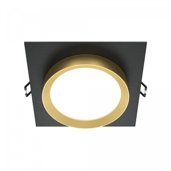 Встраиваемый светильник Maytoni Technical Hoop DL086-GX53-SQ-BG, черный