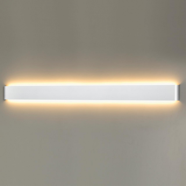 фото Белый/металл Настенный светильник IP20 LED 40W 3578Лм 3000K FRAMANT HIGHTECH, арт. 4293/40WL