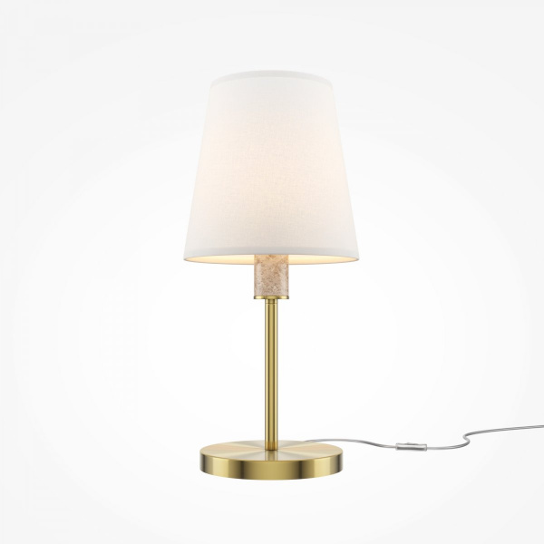 фото Настольный светильник Maytoni Lira MOD483TL-01BS, латунь