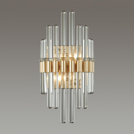 фото Золотой/стекло Бра E14 2*40W STIKA HALL, арт. 4988/2W