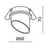 фото Встраиваемый светильник Maytoni Technical Lipari DL044-01-GU10-W, белый